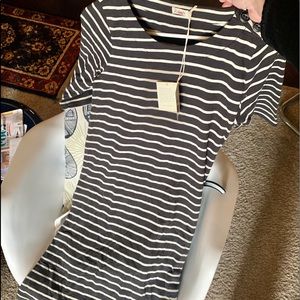 NWT Faherty Striped Dress Sz S